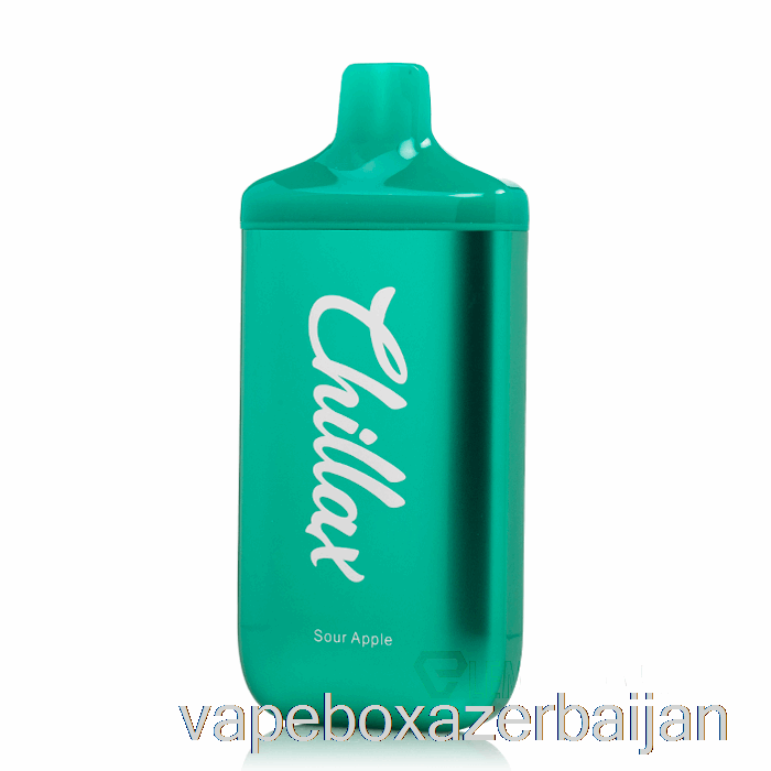 Vape Box Azerbaijan Chillax 9000 Disposable Sour Apple